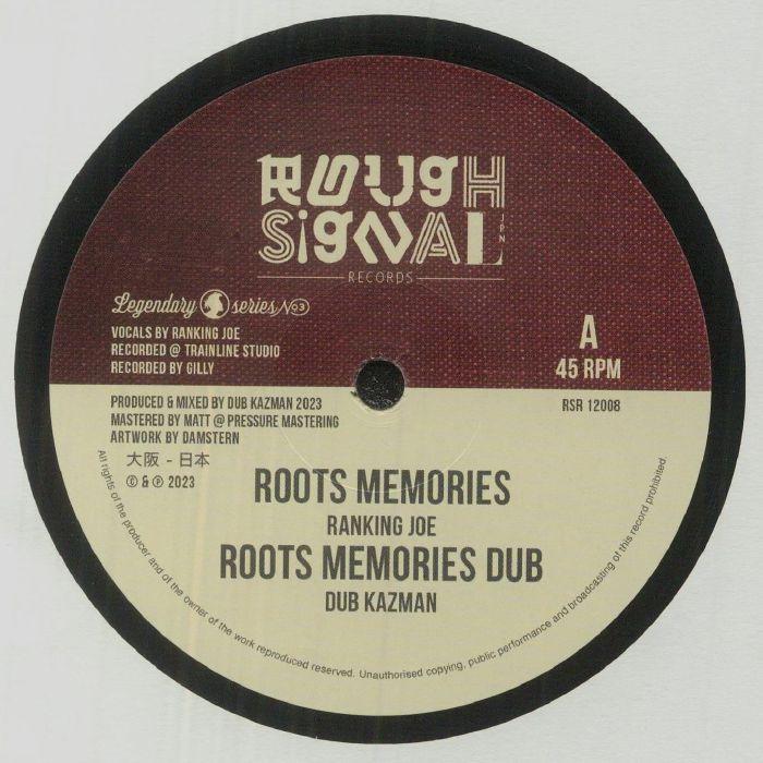 Ranking Joe meets Dub Kazman - Roots Memories Rough Signal Records 12 inch