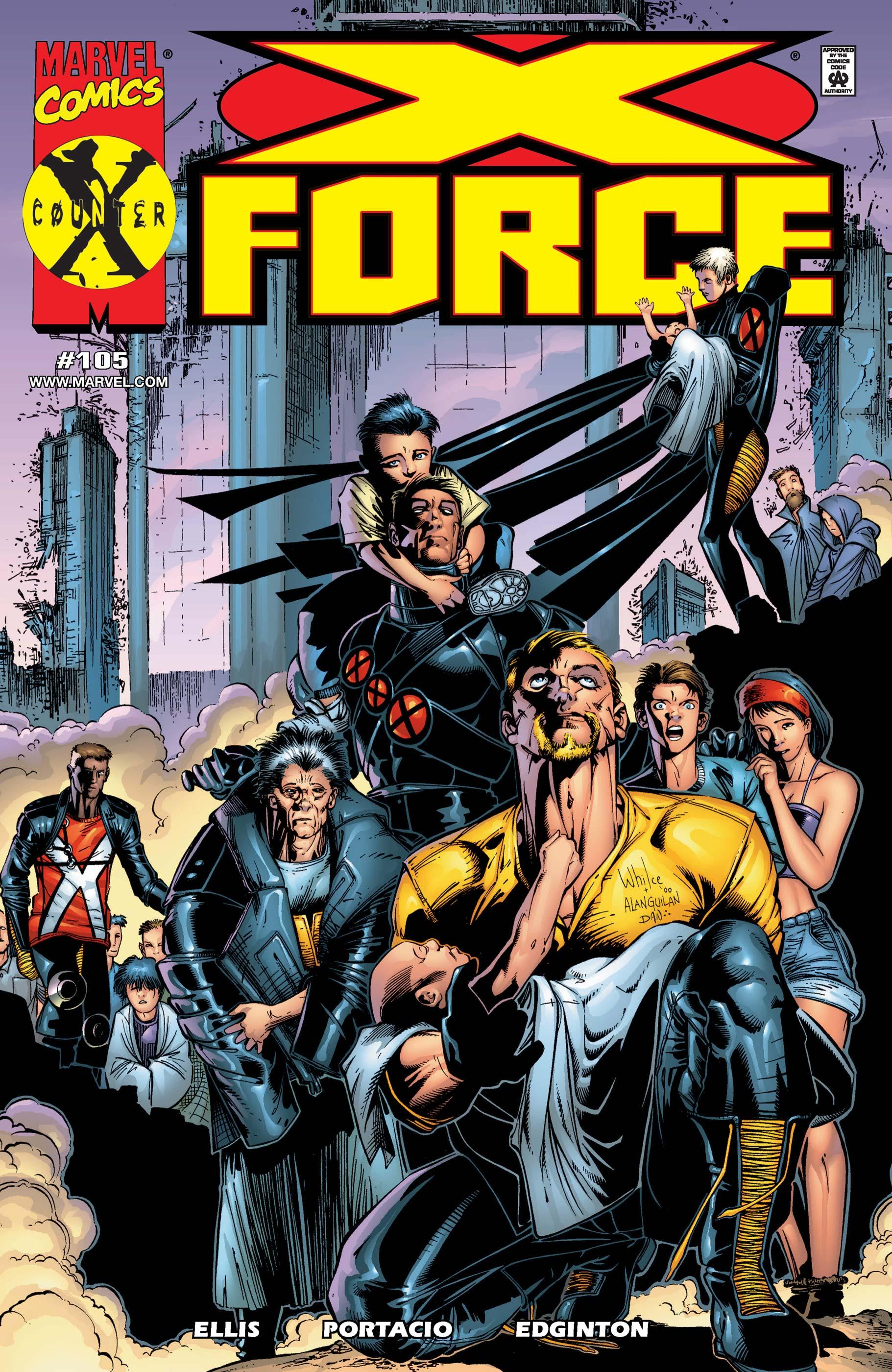 X-FORCE #101#102#103#104#105 - MARVEL COMICS (2000)