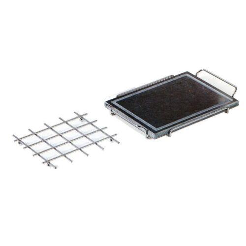 36581- BARBECUE PIASTRA OLLARE + SUPP 25X33X3,5