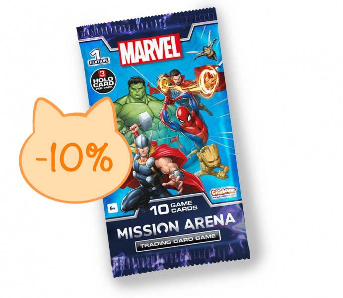 Marvel Mission Arena | Bustina da 10 Carte