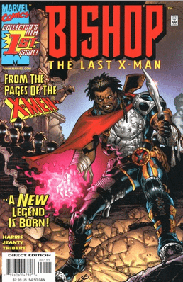 BISHOP. THE LAST X-MAN #1#2#3 - MARVEL COMICS (1999)
