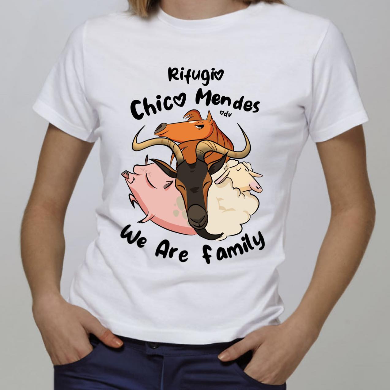 T-shirt "We are family"