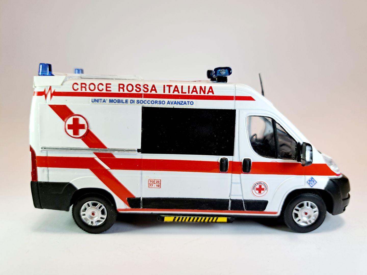 FIAT DUCATO X250 CROCE ROSSA ITALIANA