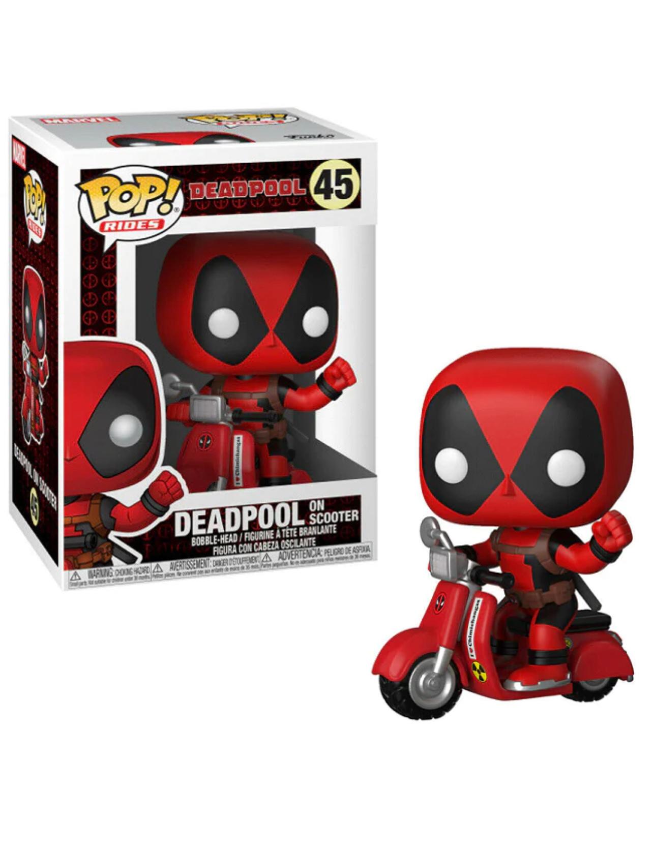 Funko Pop 45 - Deadpool on Scooter (Bobble Head)