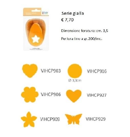Perforatori serie gialla - VIHCP 900 (Dimensione foratura: cm. 3,5)