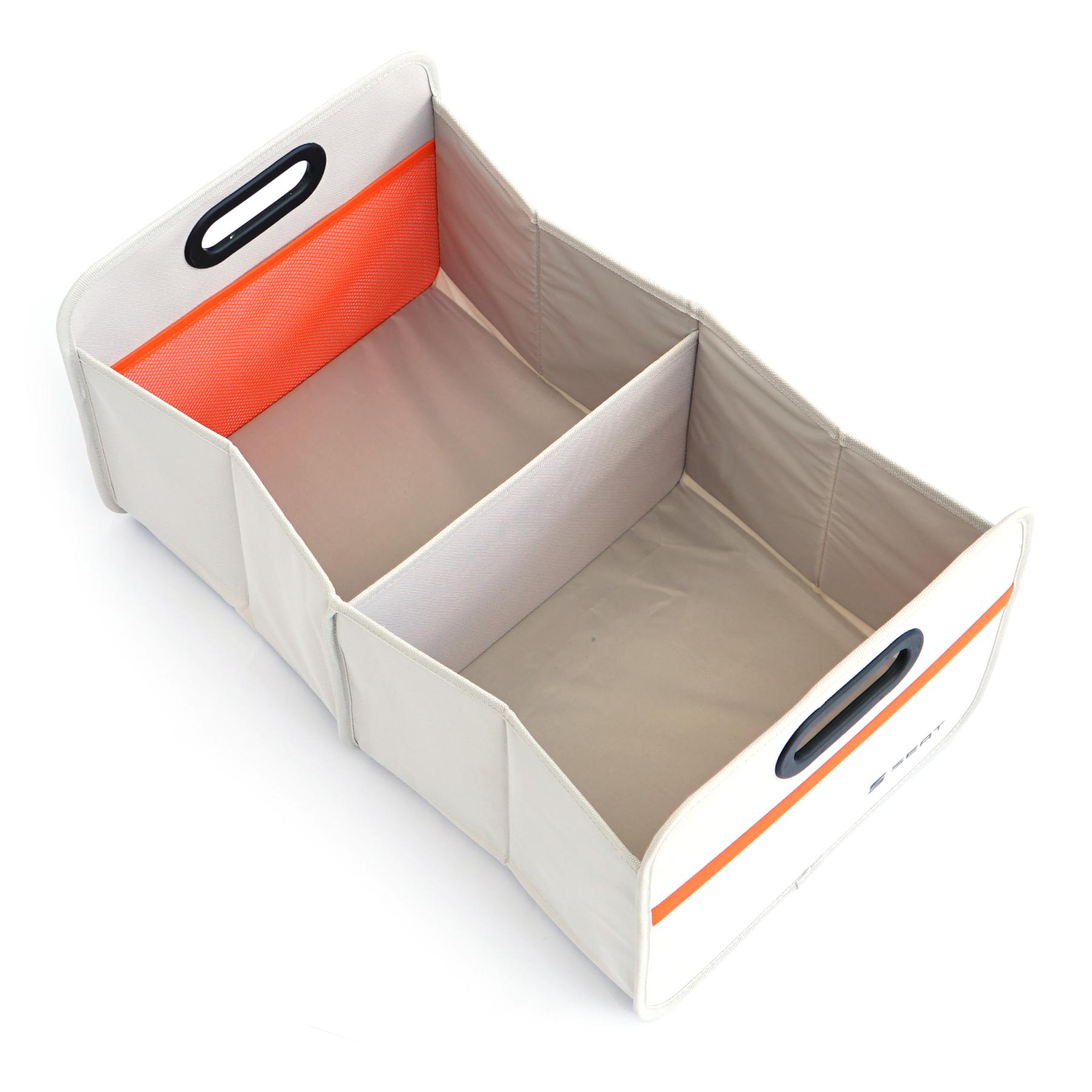 Scatola box accessori Seat pieghevole da trasporto grigio/arancione