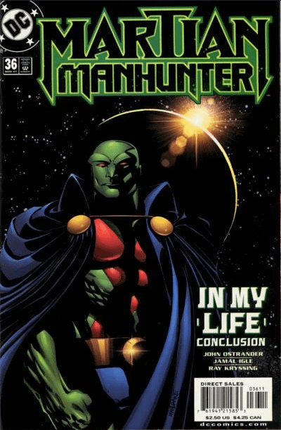 MARTIAN MANHUNTER #33#34#35#36 - DC COMICS (2001)