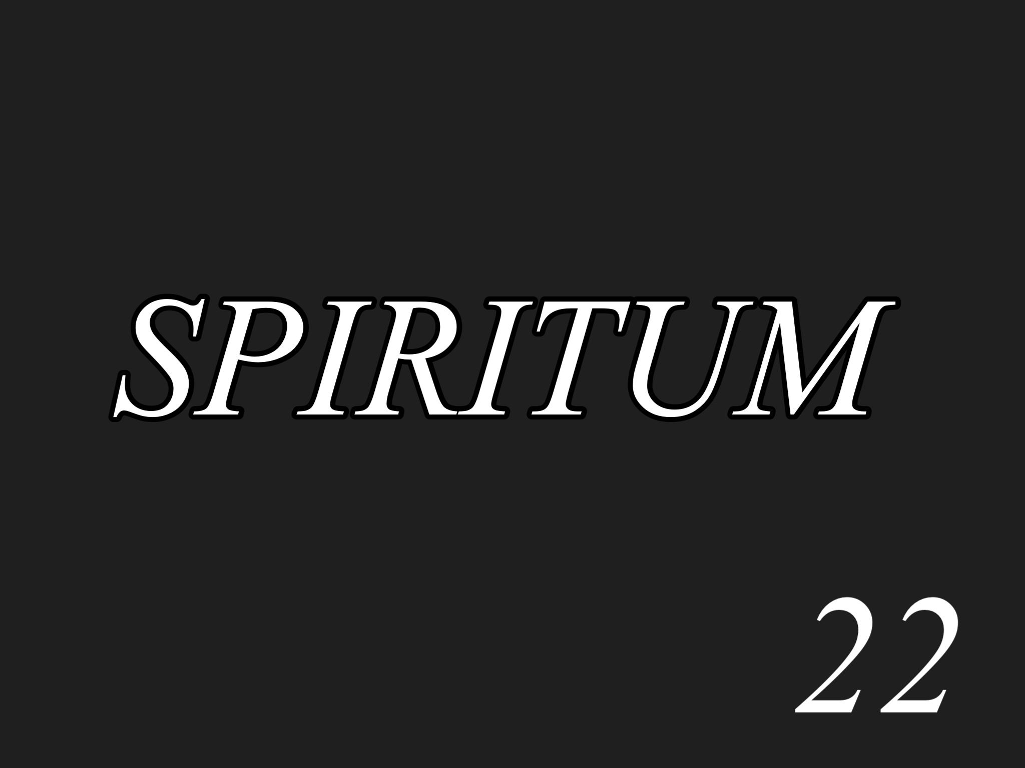 SPIRITUM 22 ESSENZA