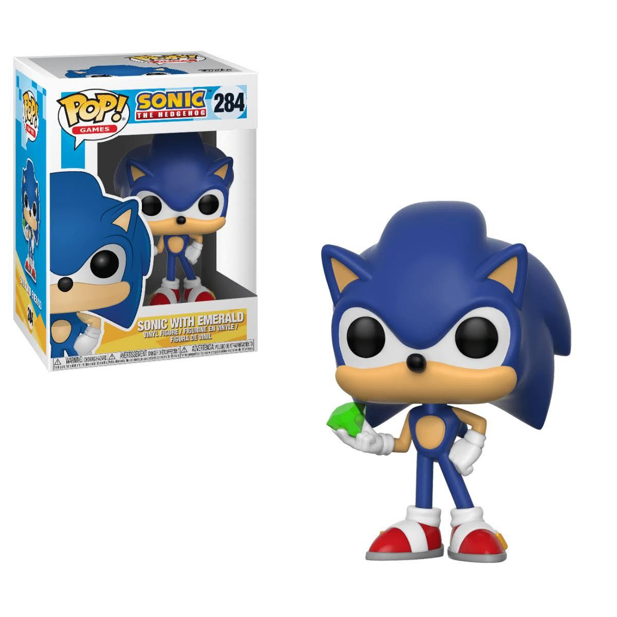 Funko Pop 284 - Sonic with Emerald