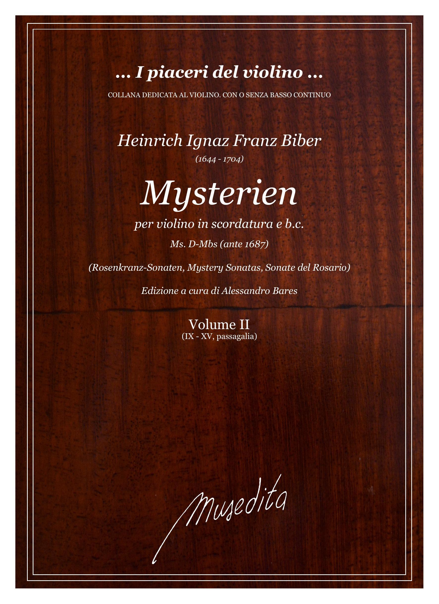 H.I.F.Biber: Mysterien (Ms, 1676)