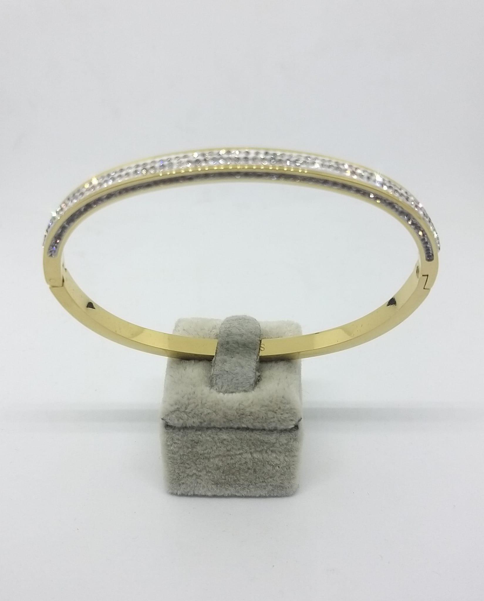 BRACCIALE ACCIAIO DORATO