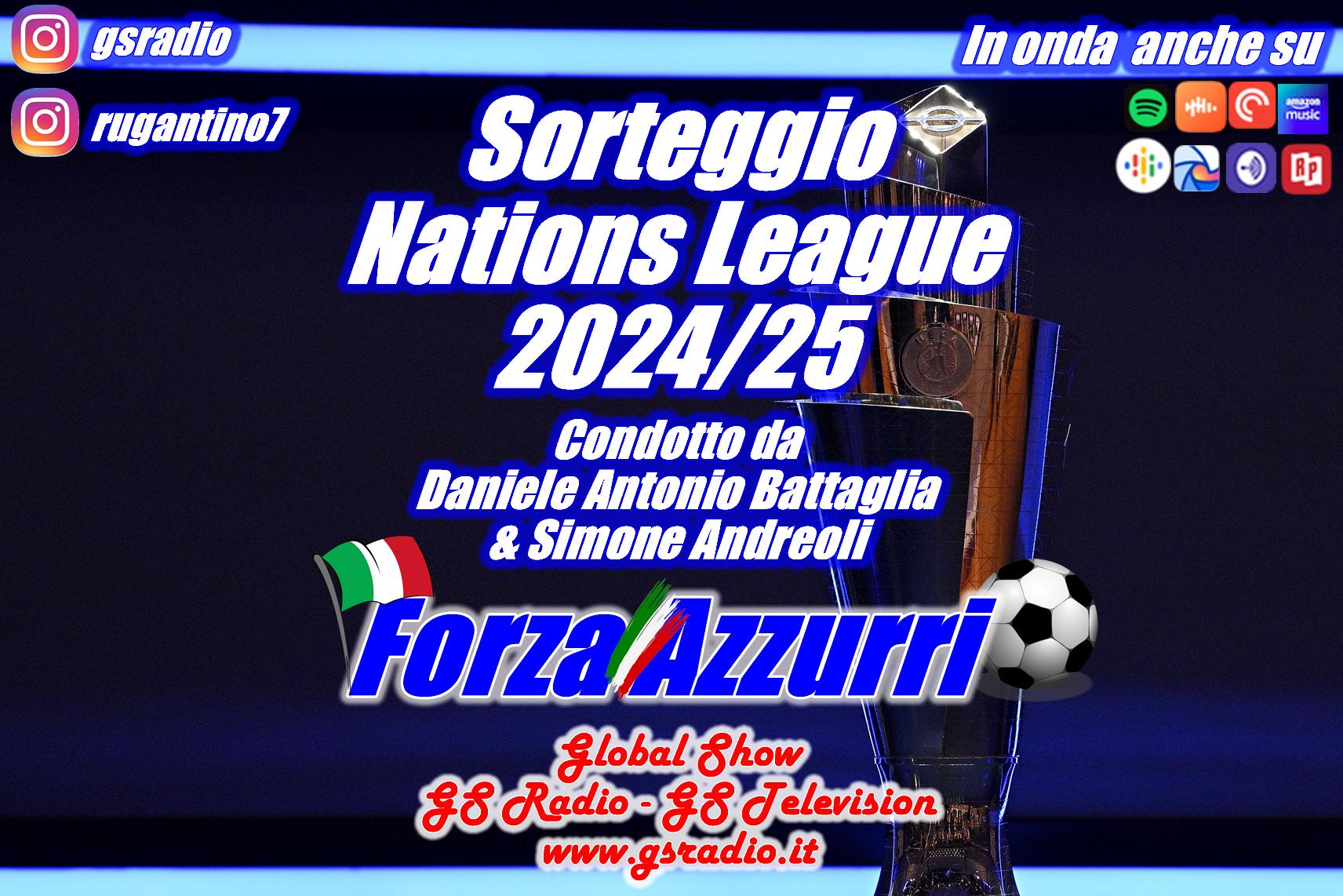 1 - Sorteggio Nations League 2024/25