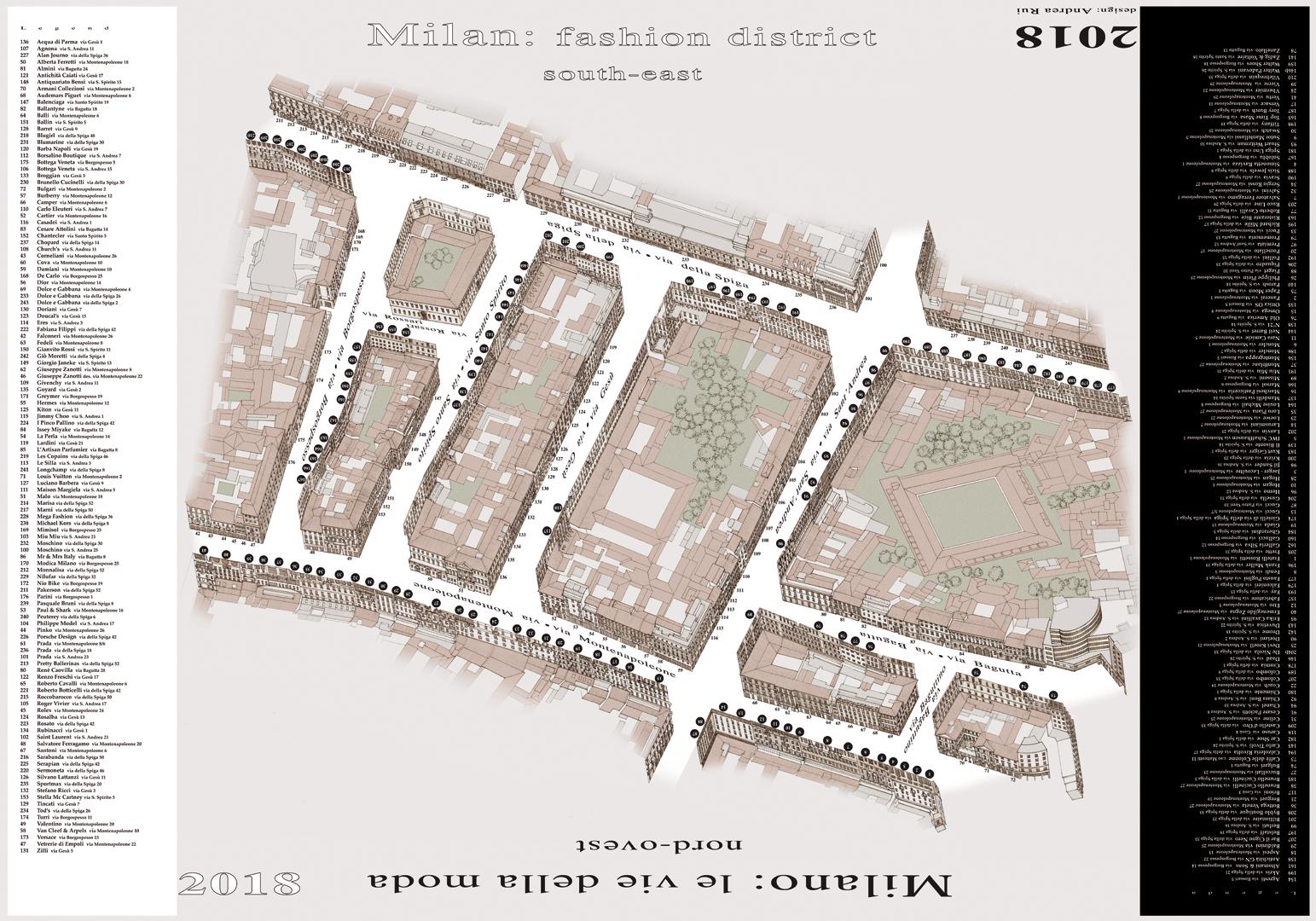 Il Quadrilatero della moda a Milano