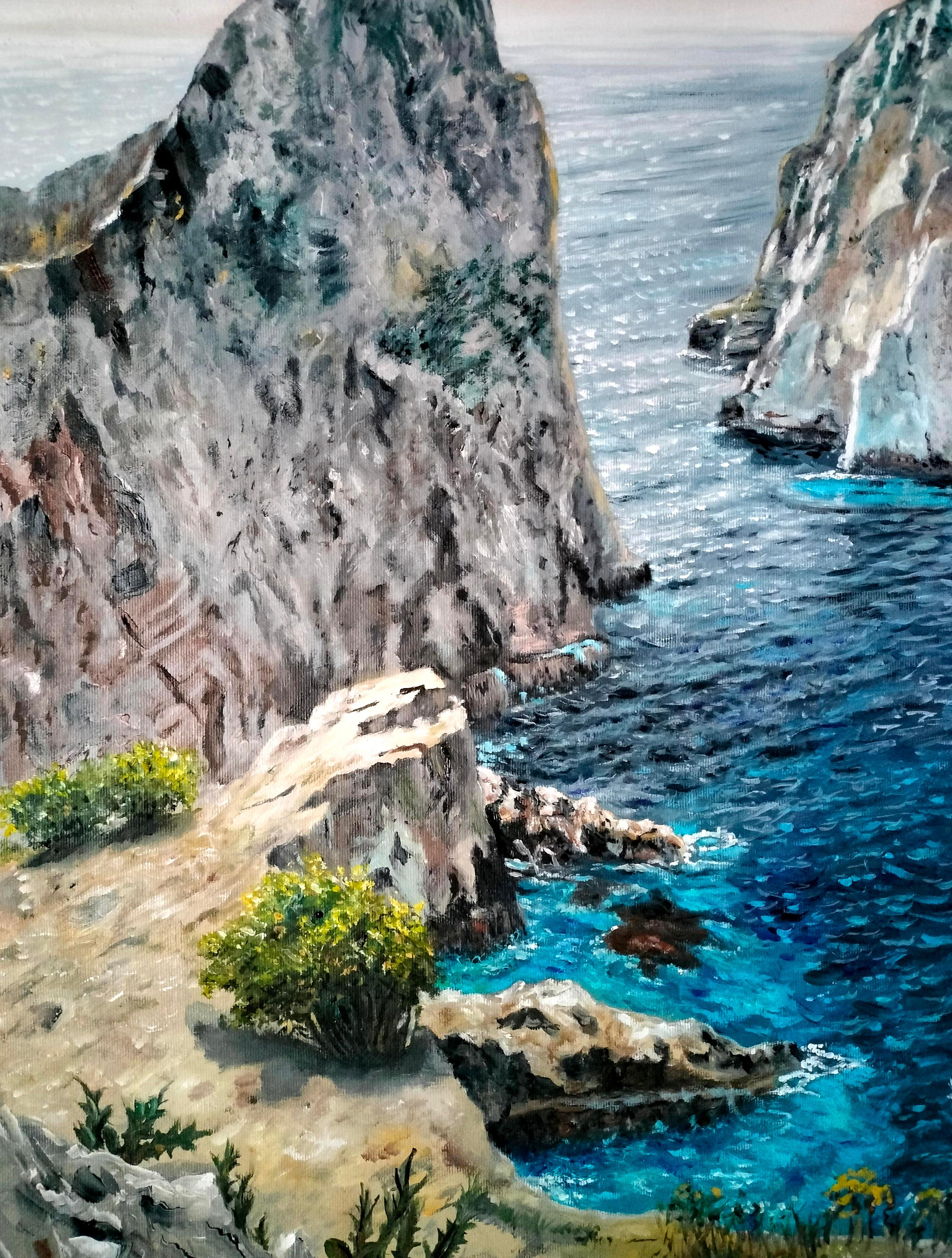 Capri.I faraglioni