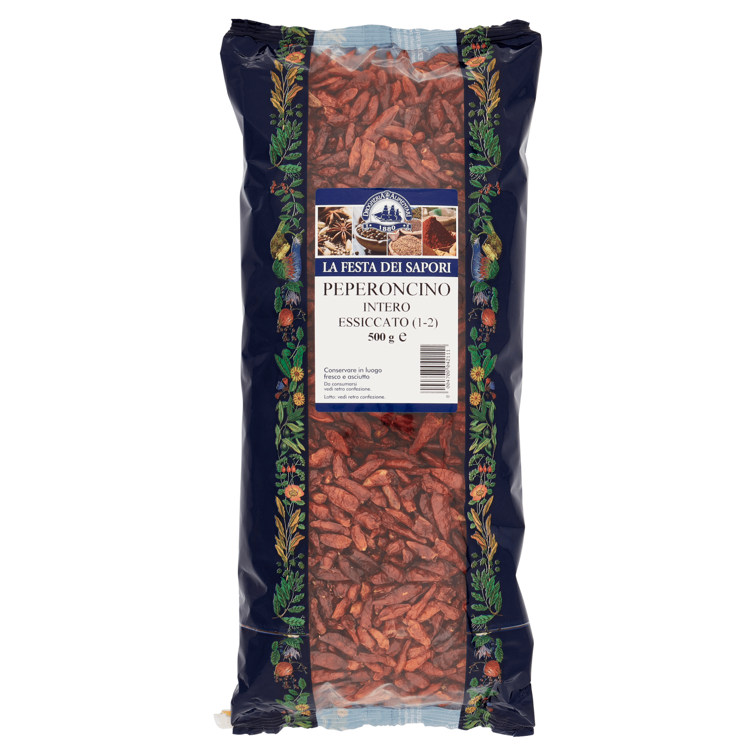 PEPERONCINO INTERO - 500 GR PACCHI