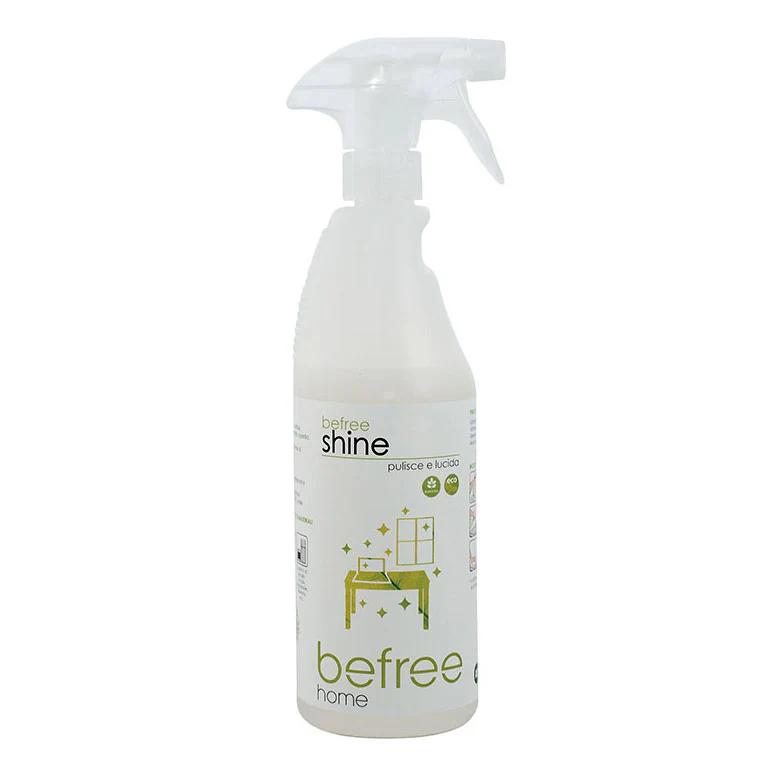 BEFREE HOME - SHINE - Pulitore universale per superfici laccate, vetro e ceramica