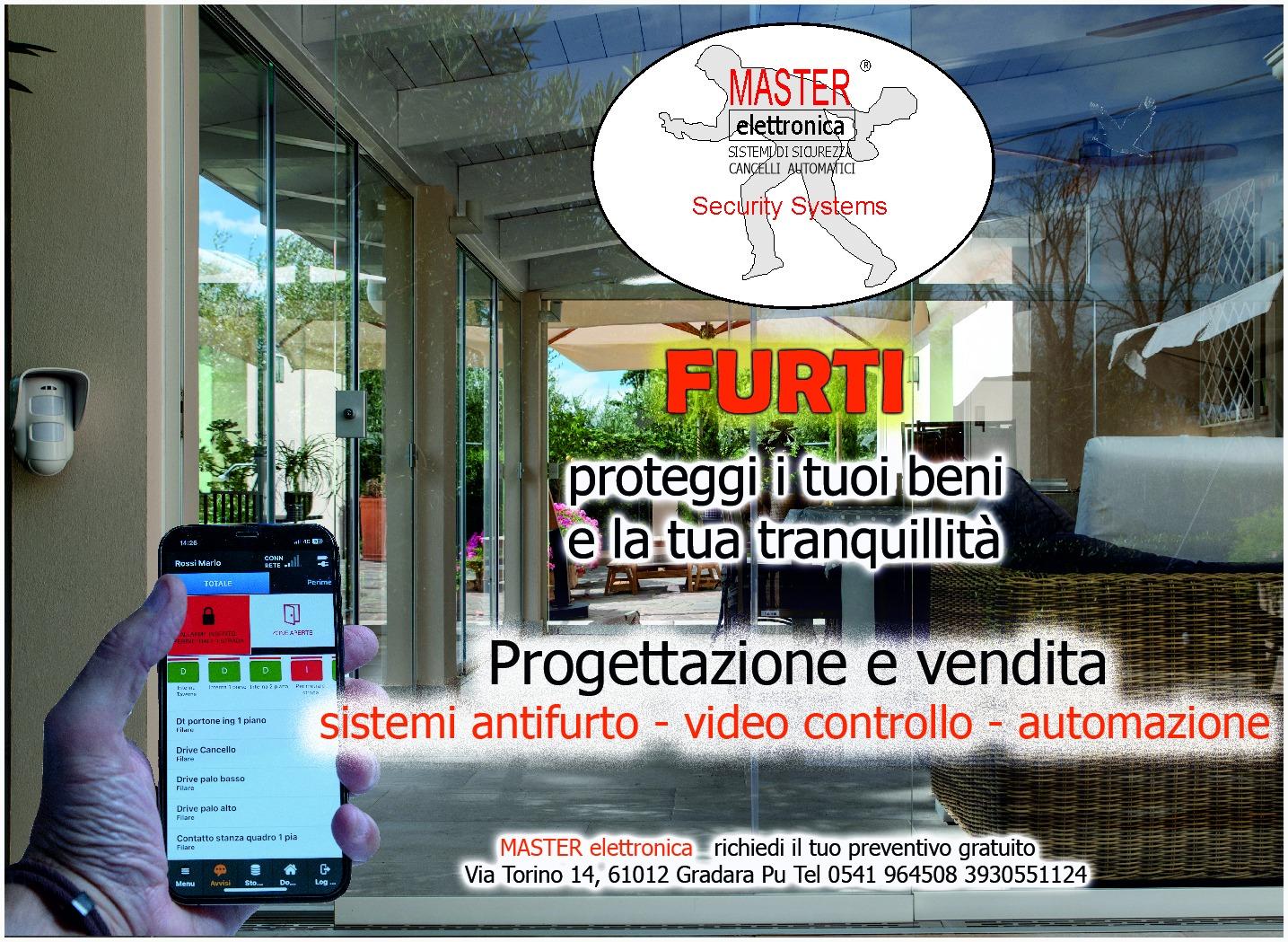 Sistemi antifurto, Video controllo, automazione per cancelli automatici, tvcc, assistenza antifurto, installazione sistemi antifurto, Riccione, Rimini, Cesena, Cattolica, Pesaro, Fano,