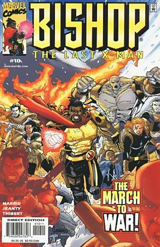 BISHOP. THE LAST X-MAN #7#8#9#10  MARVEL COMICS (2000)