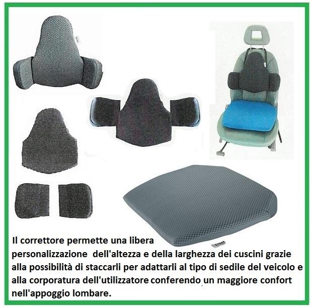 FARMACIA E SANITARIA... CUSCINO ERGONOMICO EVIMA SEDILI AUTO