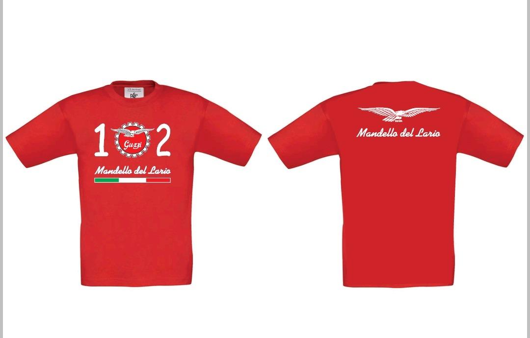 T-shirt 102' bimbo rossa