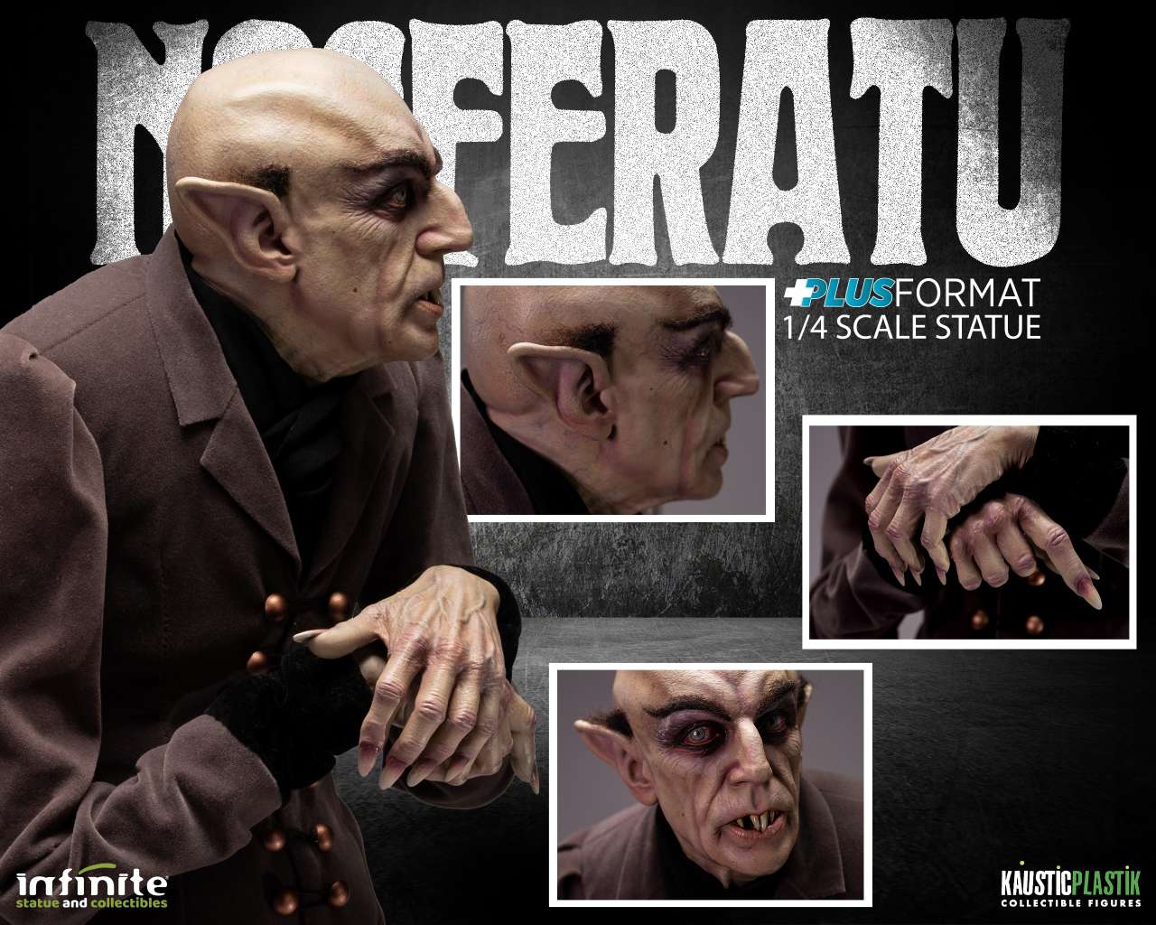 Infinite Statue NOSFERATU Premium Plus 1/4 STATUE Universal Monsters