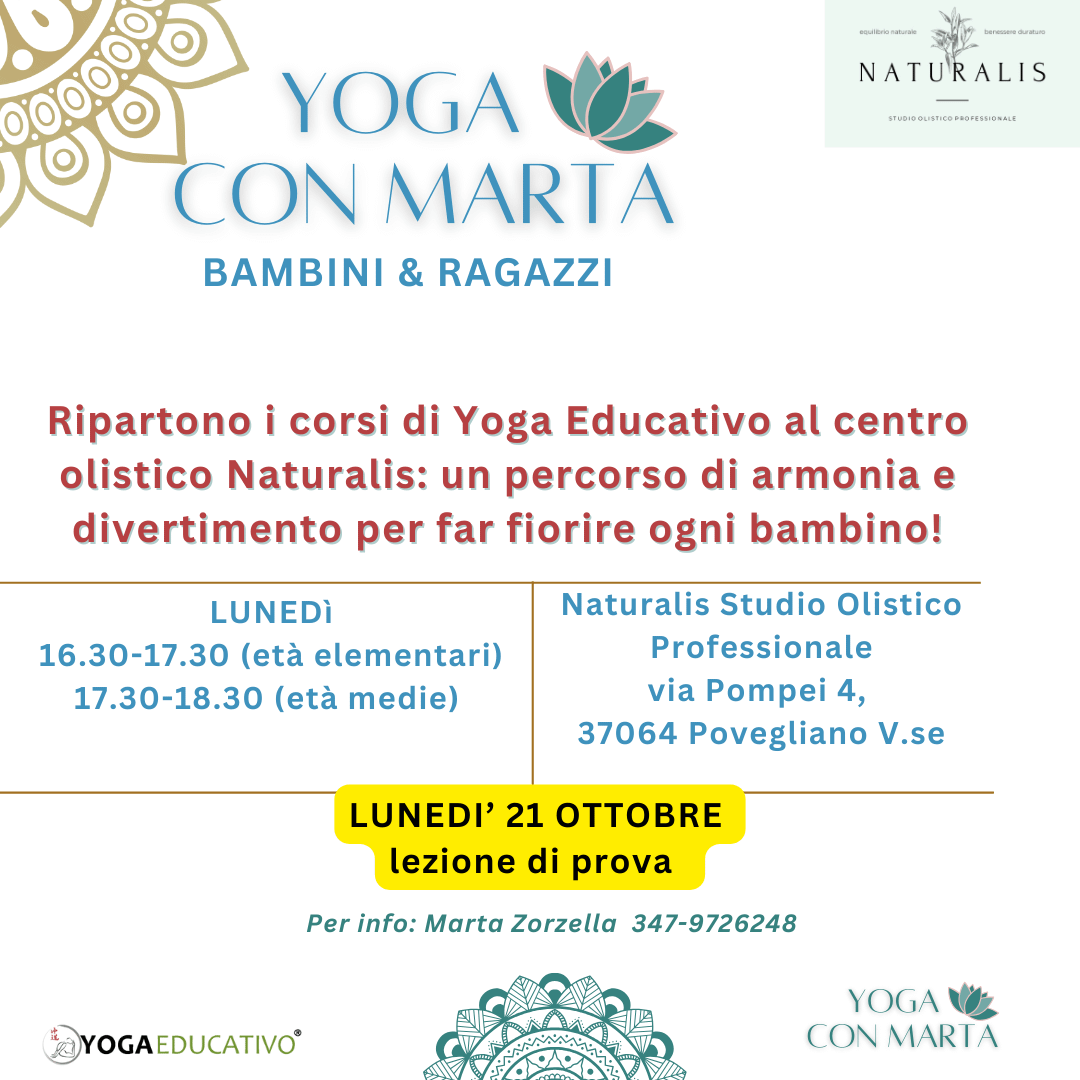 benessere relax naturopatia yoga kids famiglia