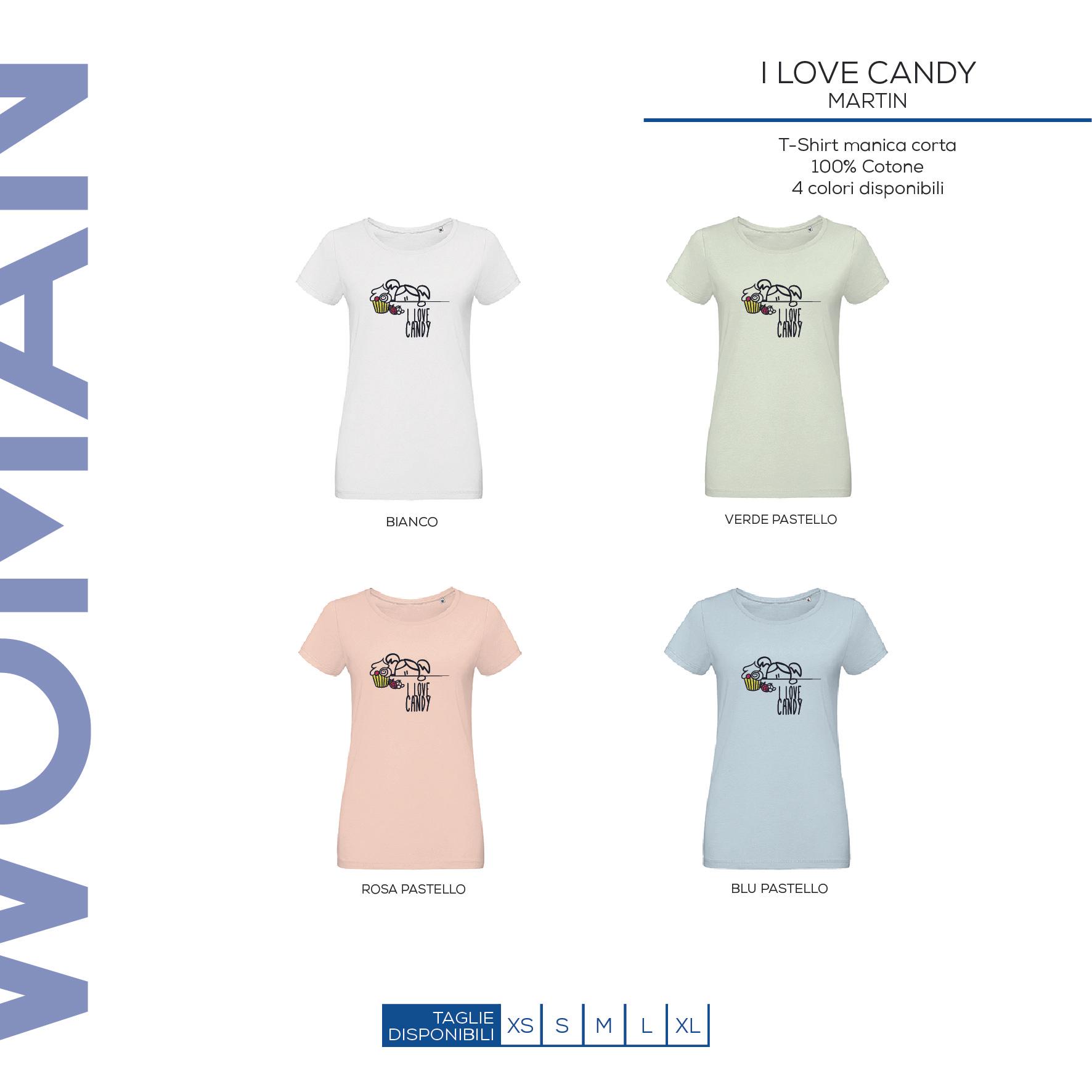 T-SHIRT - I LOVE CANDY