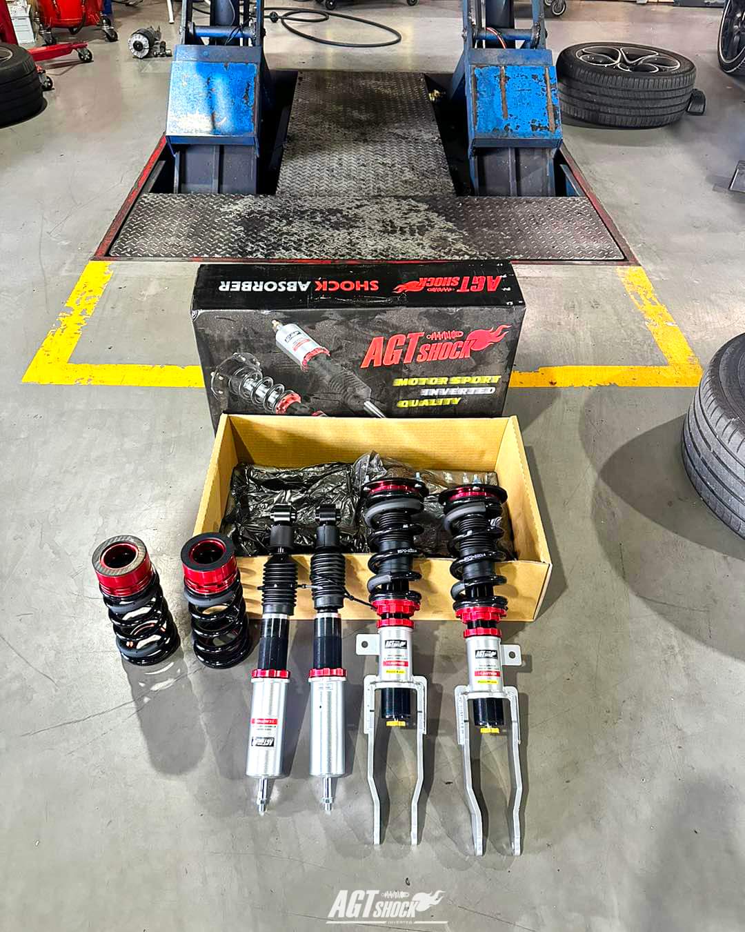 Alfa Romeo Stelvio 2WD / 4WD - AGT-Shock Coilover