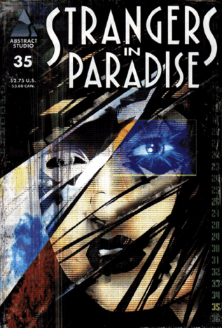 STRANGERS IN PARADISE #33#34#35#37 - ABSTRACT STUDIO (2000)