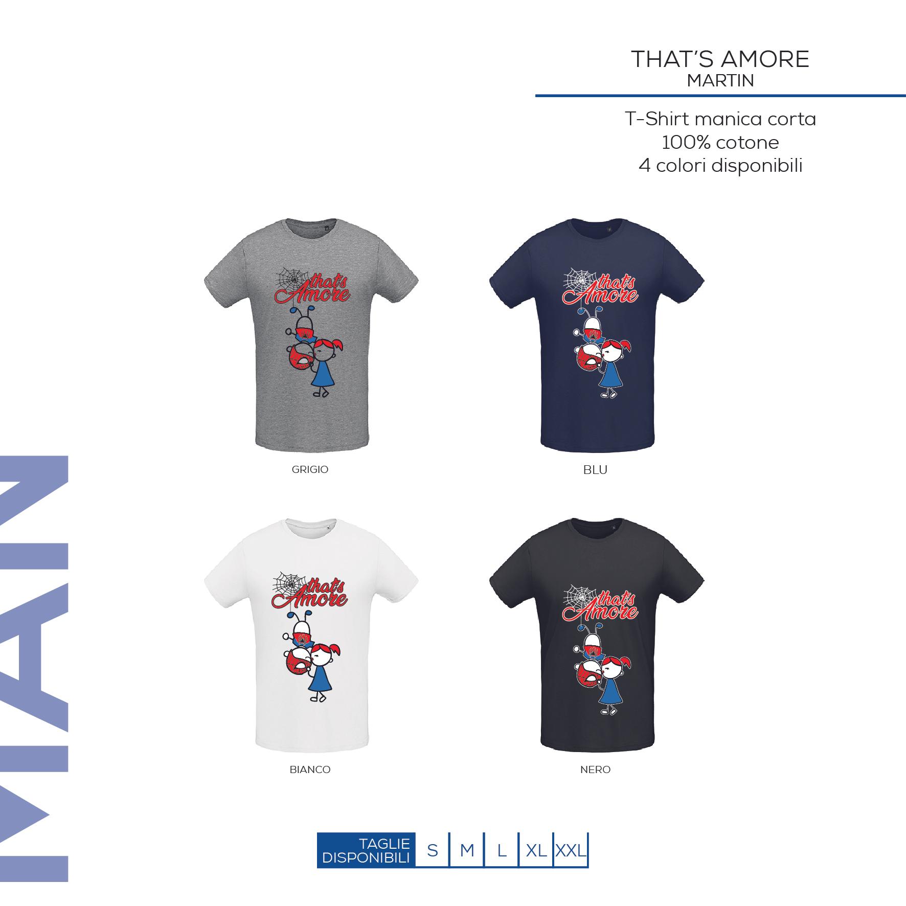 T-SHIRT - THAT'S AMORE UOMO