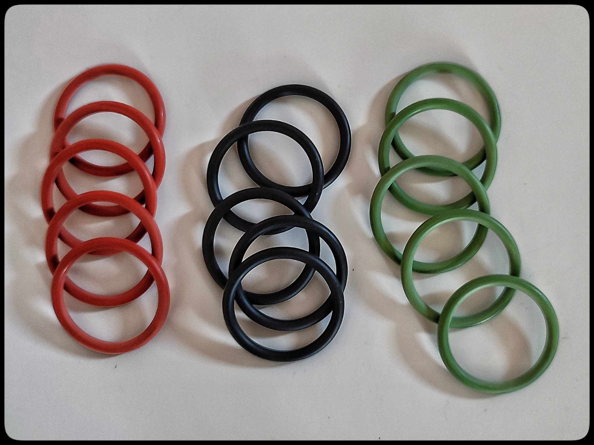 Extra O-Rings Colorati Per Job Pipe Bud Of Steel / Titan