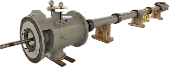 LPG circulation pump, multistage, API 610 designed for a Flowstation in Nigeria