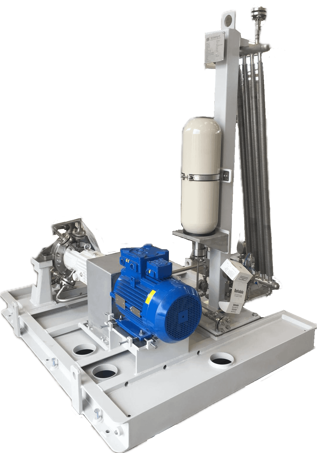 API 610 OH2 pump for circulating water with hydrogen sulphide, Gazprom (IRAQ)