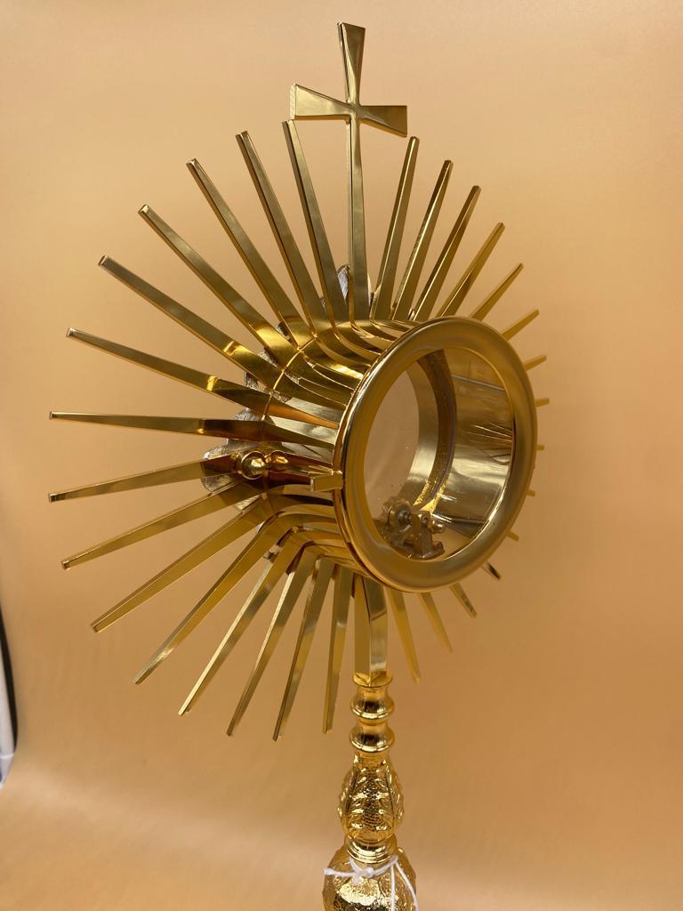 OSTENSORIO ORO-ARGENTO CM 55