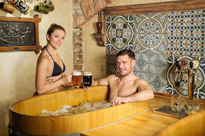 Biglietti per una beer spa di Praga