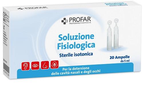 PROFAR SOLUZIONE FISIOLOGICA 2ML 20PZ