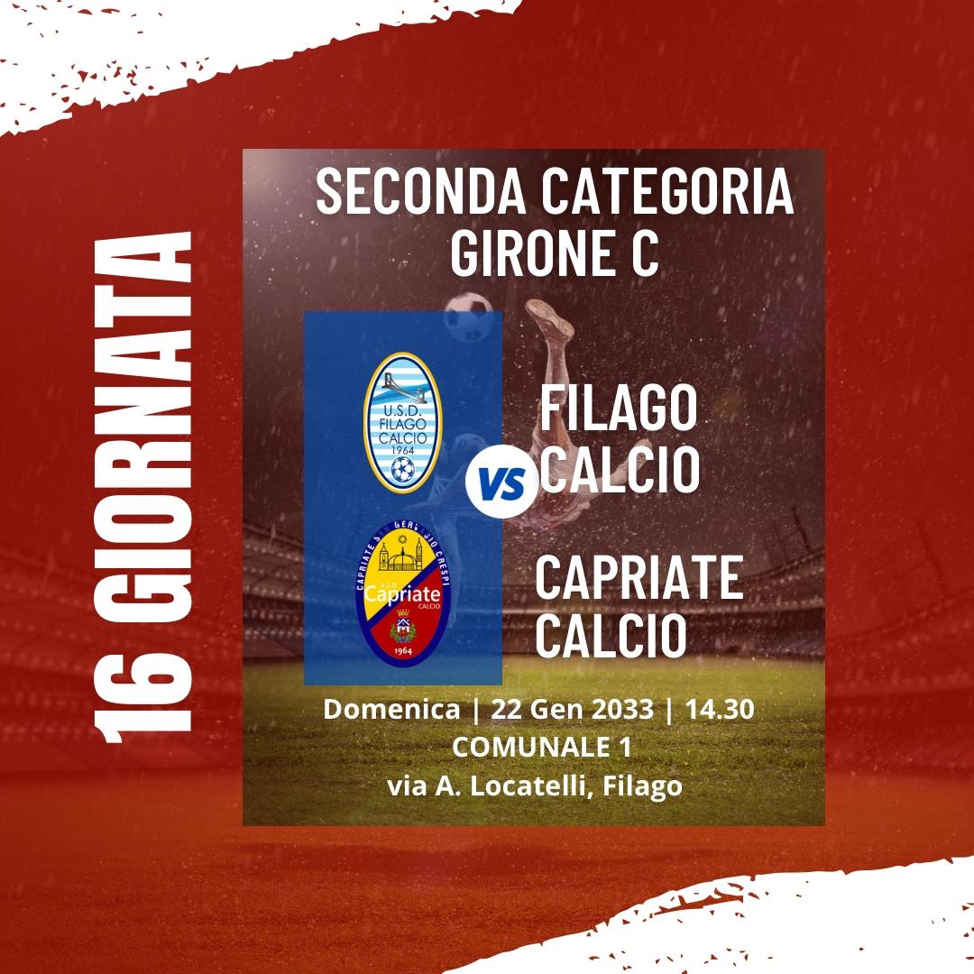 FILAGO-CAPRIATE: LA PRESENTAZIONE DEL MATCH