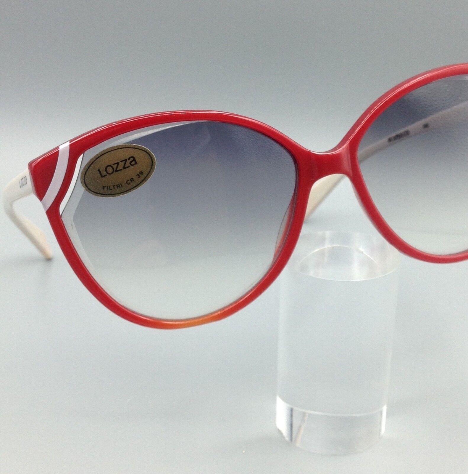 Occhiale da sole LOZZA mod. ACAPULCO vintage red frame made in Italy Sunglasses
