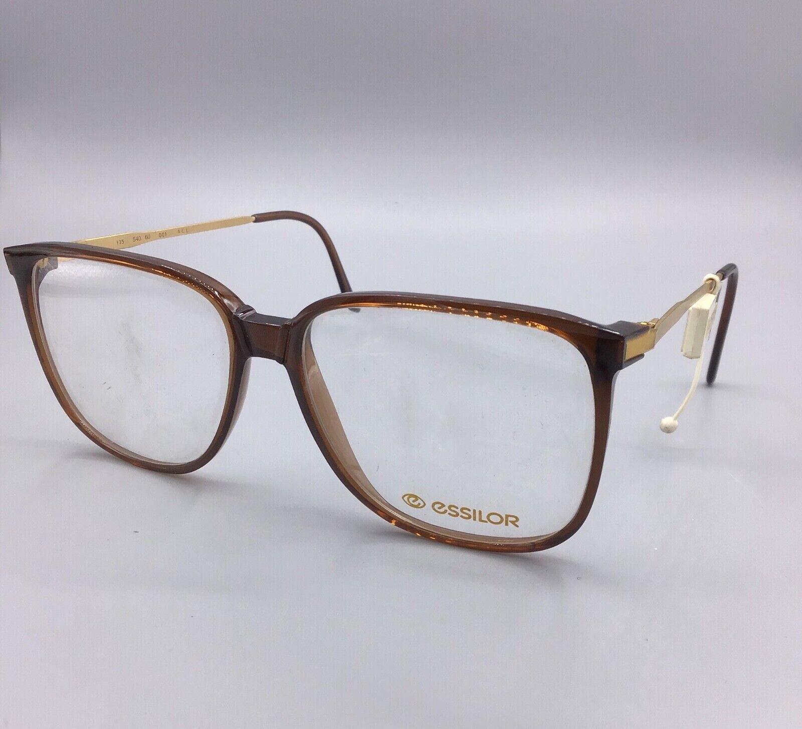 Essilor frame France vintage occhiale da sole Eyewear frame Brillen lunettes 540 60 001 ACL