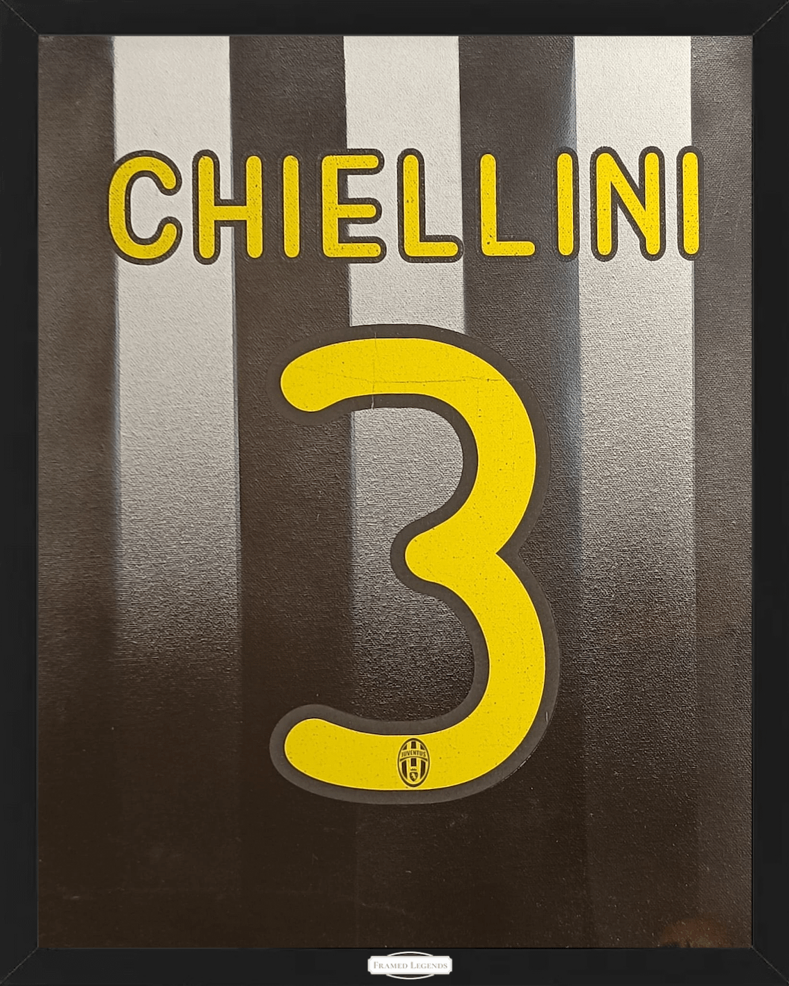 Artwork Juventus Football Club Theme Giorgio Chiellini Limited Edition