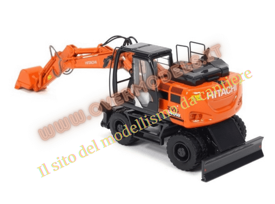 MODELLINO ESCAVATORE GOMMATO HITACHI ZX140W