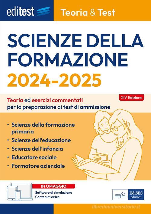 EDITEST  -  AREA UMANISTICA - SCIENZE DELLA FORMAZIONE. TEORIA ED ESERCIZI COMM. 2024/2025