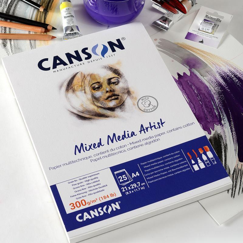 Canson Mixed Media Artist - Carta Multitecnica