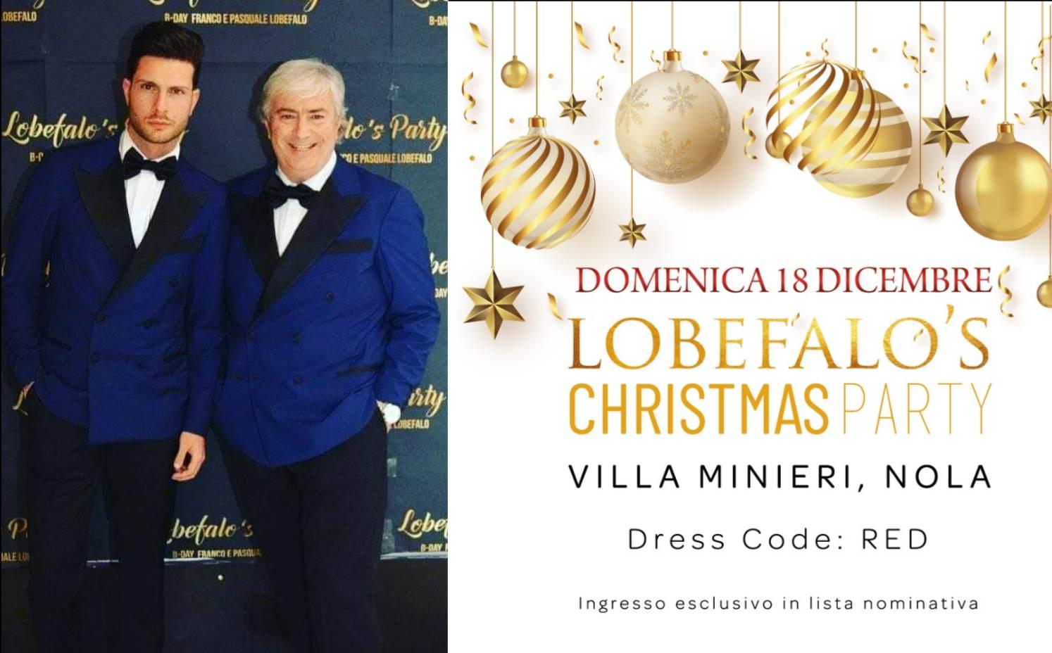 “Lobefalo's Christmas Party” evento esclusivo, cominciano a girare i primi nomi VIP