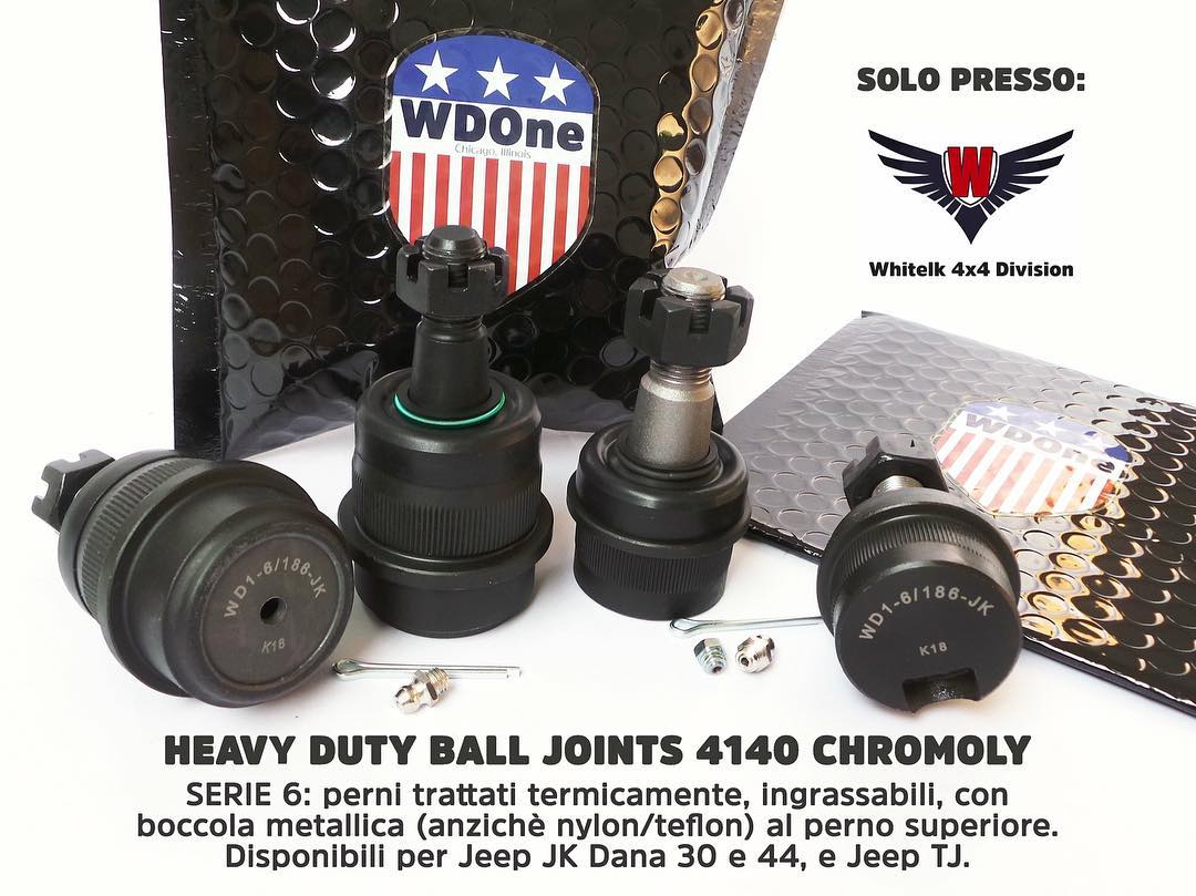 Ball Joint Heavy Duty PRO SERIES - JK - SET PER ASSALE
