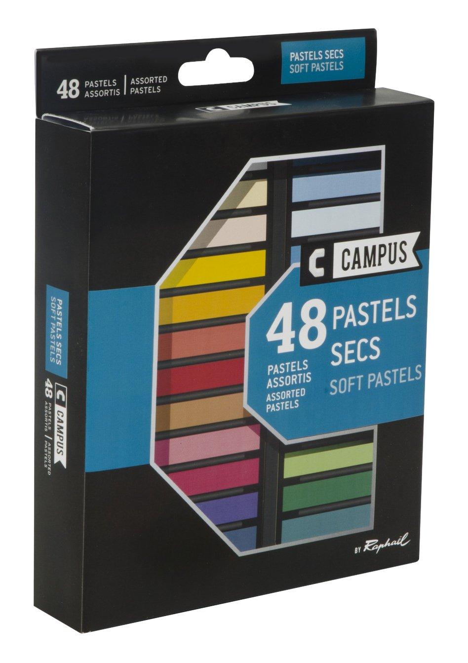CAMPUS - Soft Pastels - Set 48 pastelli soffici colorati