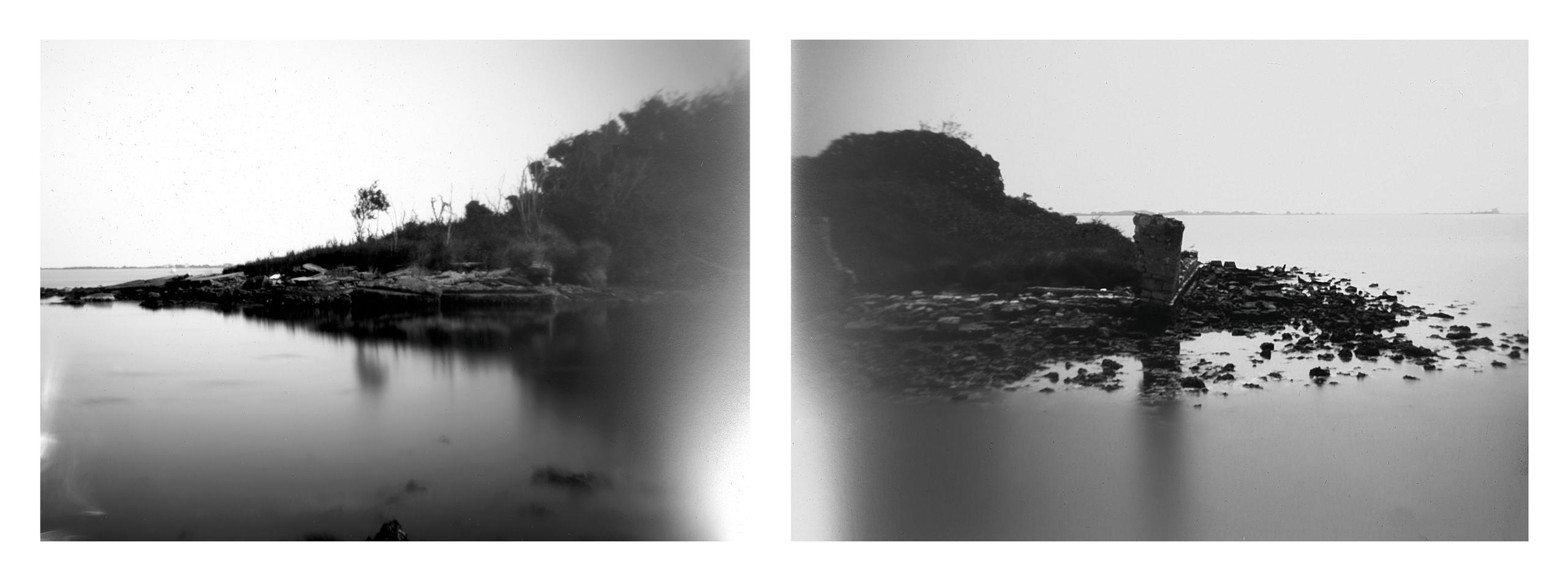 "Diptych", Inkjet pigment prints on Canson Baryta Photographique 310gr/m2 (33 x 45/46,5 cm)