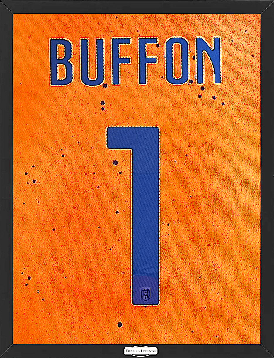 Artwork Nazionale Italiana Football Theme Gianluigi Buffon Limited Edition