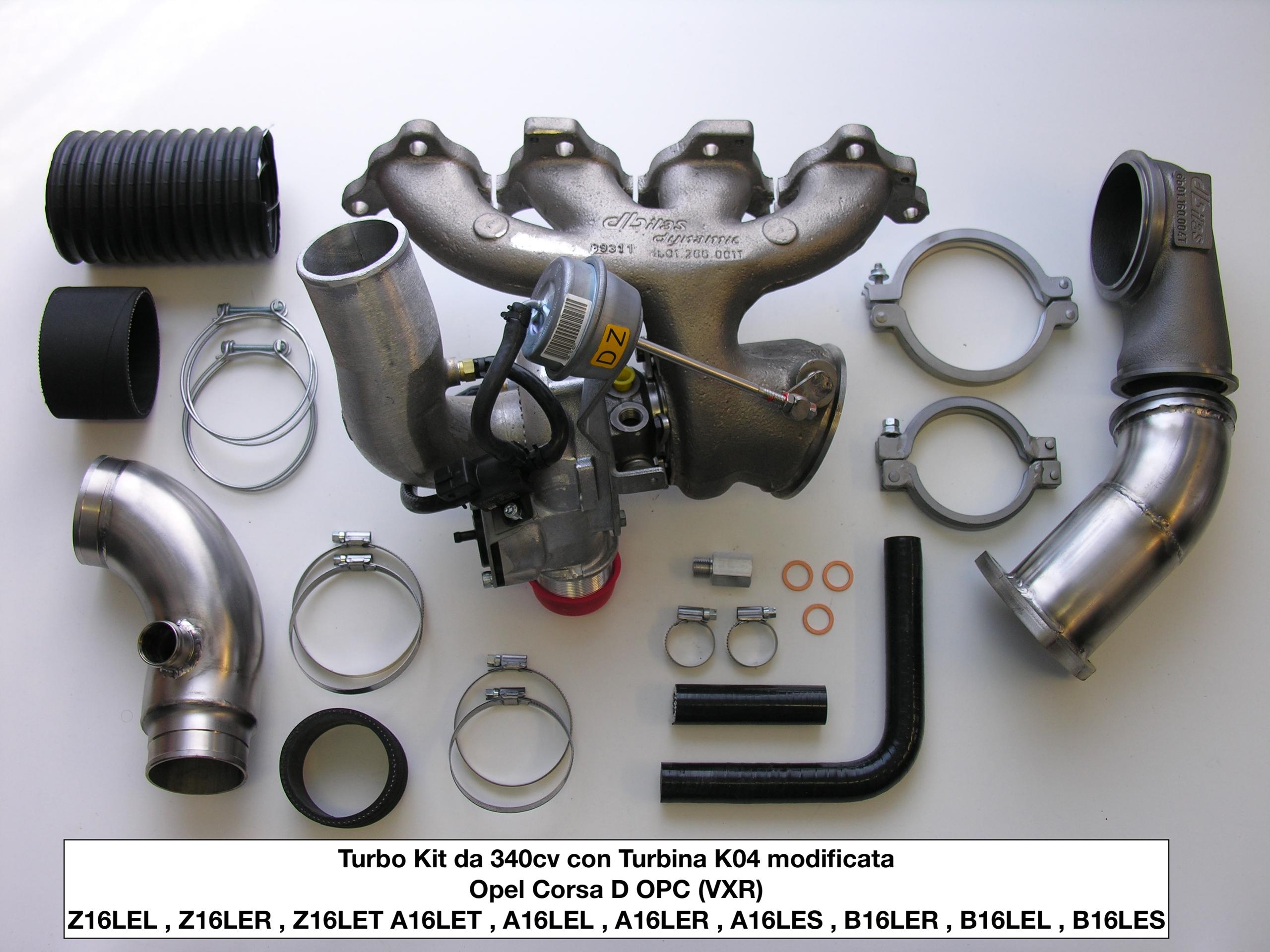 Opel Corsa D OPC 1.6 Turbo ( anche GSI ) - Turbo Kit Upgrade ( vari step )