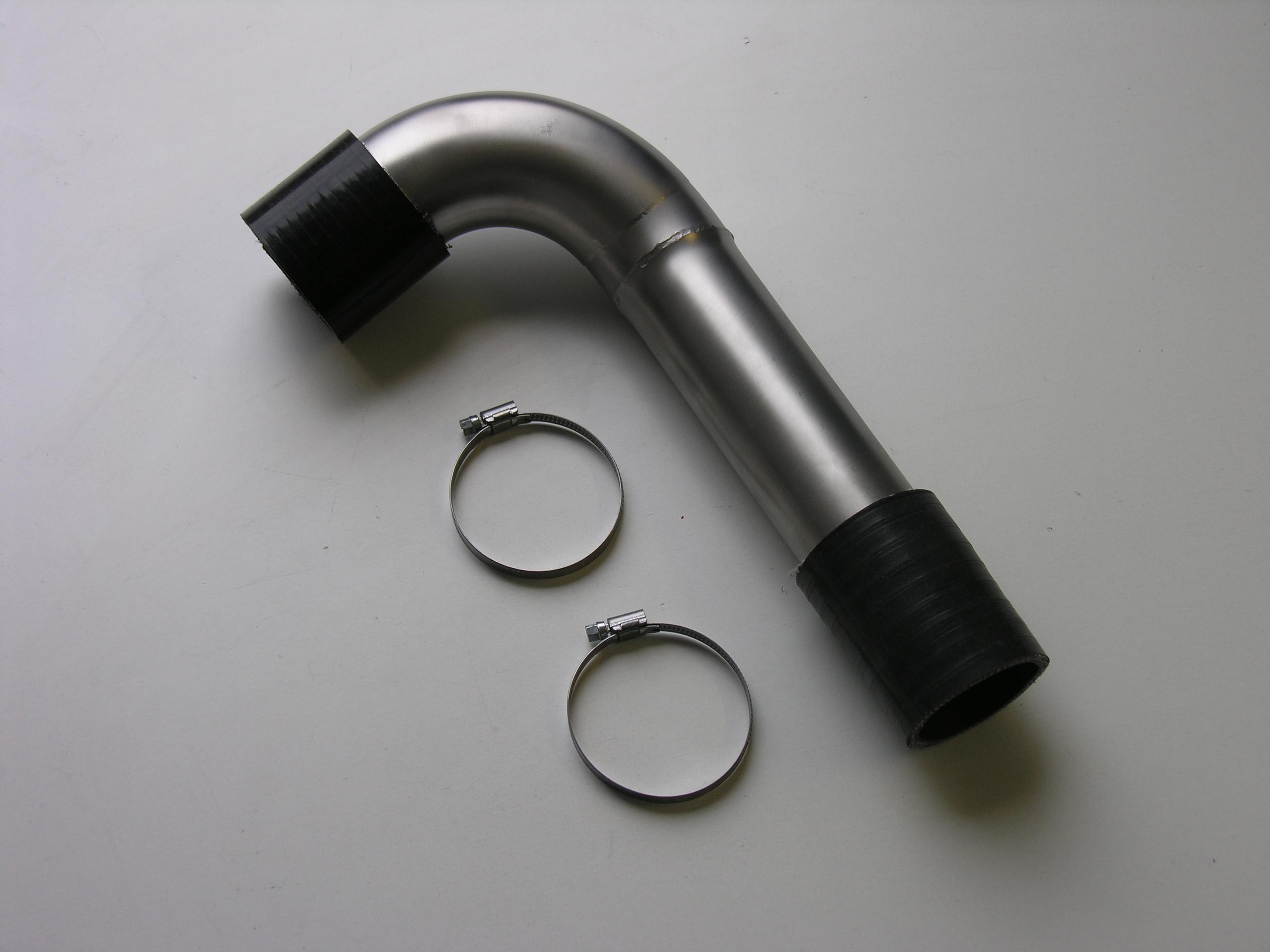 Stainless steel hard pipe Opel Corsa D / E OPC